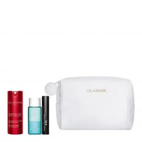 Coffret Total Eye Lift Soin Yeux, Démaquillant Yeux, Mascara & Trousse 