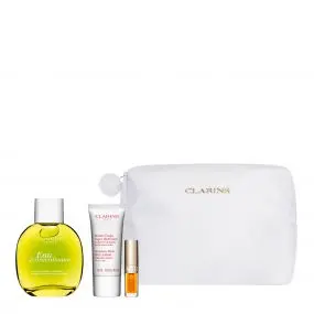 Coffret Eau Extraordinaire Eau de Soins, Baume Corps, Huile à Lèvres & Trousse 