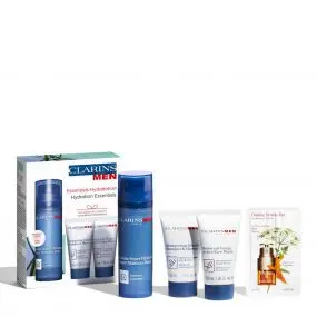 Coffret ClarinsMen Essentiels Hydratation Soins Visage & Corps Homme 