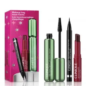 Coffret Les Incontournables Maquillage Mascara, Eyeliner & Baume à Lèvres 