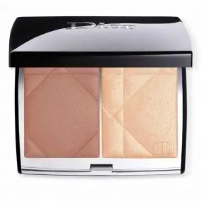 Dior Forever Rouge Blush Colour & Glow  Palette Teint Multi-usage - Duo Couleur & Highlighter 100 Diorissimo