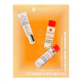 Coffret Trio Centella BB Crème Doré, Huile Démaquillante & Gel Nettoyant Doux 