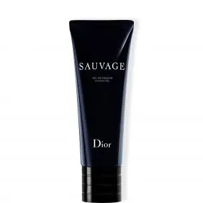 SAUVAGE Gel de rasage parfumé - Aide à protéger des irritations - haute précision 