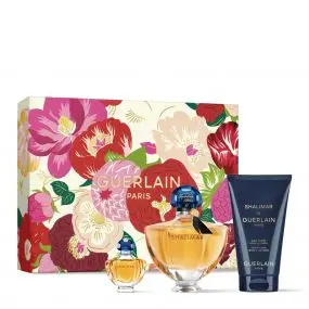 Coffret Shalimar Eau de Parfum 50ml, Lait Corps & Miniature 