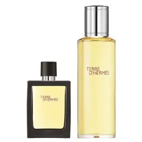 Terre d'Hermès Parfum 30ml + recharge 125ml - Hermès - Parfum - Visuel 1