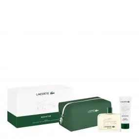 Coffret Booster Eau de Toilette 125ml, Gel Douche & Trousse de Toilette 