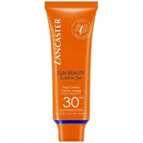 LANCASTER SUN BEAUTY - Crème Visage Velours bronzage lumineux SPF30 50ml Crème visage Tube 50ml