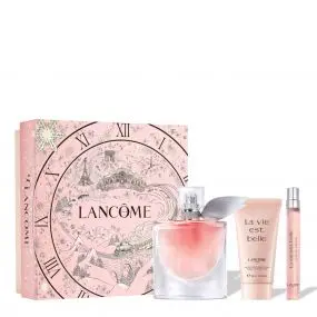 Coffret La Vie est Belle Eau de Parfum 50ml, Lait Corps & Format Voyage 