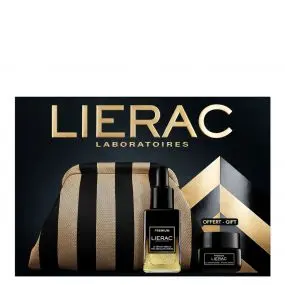 Coffret Premium Sérum Visage, Crème Regard & Trousse 