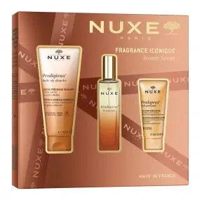 Coffret Fragrance Iconique Parfum 30ml, Huile de Douche & Lait Corps 
