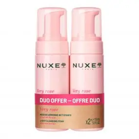 Very Rose Duo Mousse Aérienne Nettoyante 2X150ml