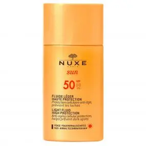 Nuxe Sun Fluide Léger Haute Protection SPF50 50ml