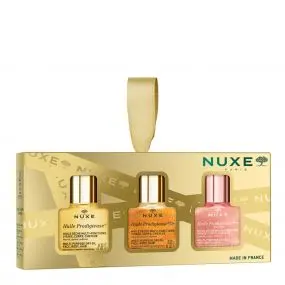 Coffret Huile Prodigieuse 3 Huiles Sèches Multi-Fonctions 