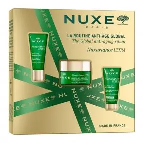 Coffret La Routine Anti-Âge Global Crème Jour, Crème Nuit & Crème Yeux et Lèvres 