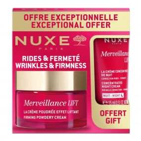 Coffret Merveillance Lift La Crème Poudrée Effet Liftant & La Crème Concentrée de Nuit 