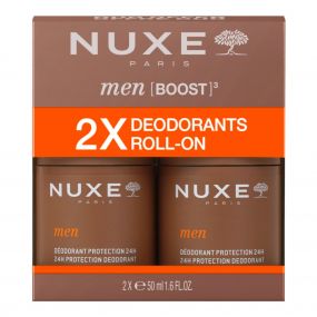 Nuxe Men [BOOST]³ Duo Déodorant Roll-On Protection 24h 2X50ml