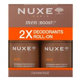 Nuxe Men [BOOST]³ Duo Déodorant Roll-On Protection 24h 2X50ml