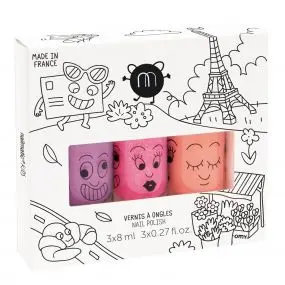 Coffret Paris 3 Vernis Enfant 
