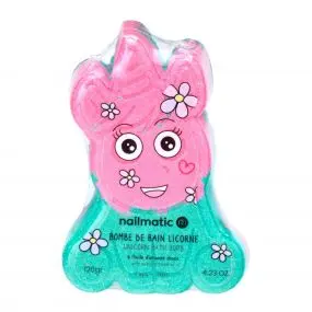 Bombe de Bain Licorne Rose & Verte 120g