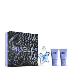 Coffret Angel Eau de Parfum 25ml, Lait Corps & Gel Douche 