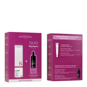 Coffret Duo Repulpant Crème & Sérum Visage à l'Acide Hyaluronique 