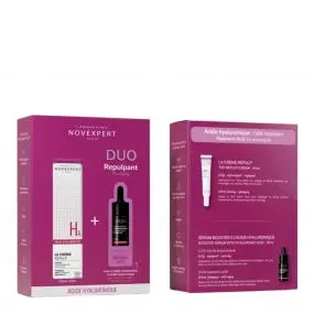 Coffret Duo Repulpant Crème & Sérum Visage à l'Acide Hyaluronique 