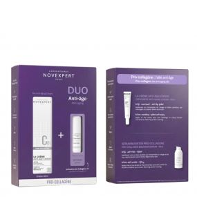 Coffret Duo Anti-Âge Crème & Sérum Visage au Pro-Collagène 