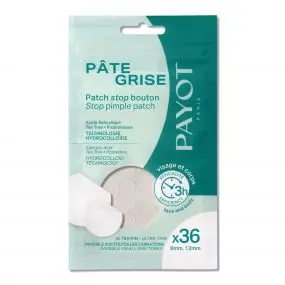 Pâte Grise Patchs Stop Bouton 36 patchs