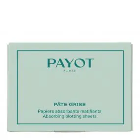 Pâte Grise Papiers Matifiants Feuilles SOS brillance 50 Feuilles - Payot - Soin - Visuel 1