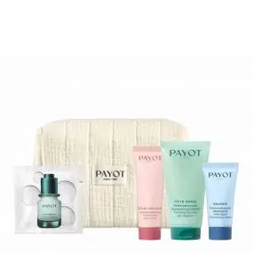 Trousse Essentiels Voyage Lait Hydratant Corps, Gelée Nettoyante, Crème Hydratante & Sérum Visage 