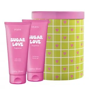 Coffret Happy Box Gel Douche & Lait Corps Sugar Love