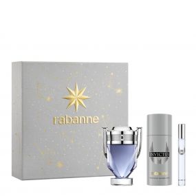 Coffret Invictus Eau de Toilette 100ml, Déodorant Spray & Format Voyage 