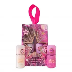 Coffret Jelly Blush & Jelly Glow Duo Encre à Lèvres et Joues & Highlighter 