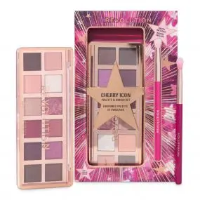 Coffret Cherry Icon Palette de Fards à Paupières & Pinceau 