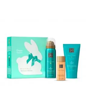 Coffret The Ritual of Karma Mousse de Douche, Crème Corps & Huile Corps Scintillante 