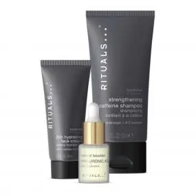 Coffret Rituals Homme Shampooing, Crème & Sérum Visage 