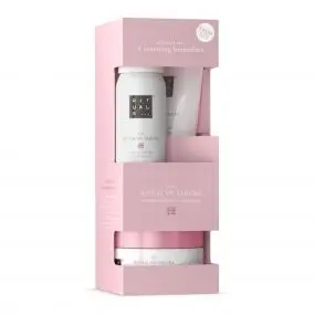 Coffret The Ritual of Sakura Mousse de Douche, Gommage & Crème Corps 