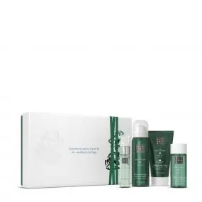 Coffret The Ritual of Jing Mousse de Douche, Crème Corps, Huile de Massage & Brume d'Oreiller 
