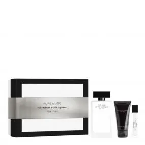 Coffret For Her Pure Musc Eau de Parfum 100ml, Lait Corps & Format Voyage 