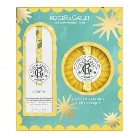 Coffret Cédrat Eau Parfumée 30ml & Savon 