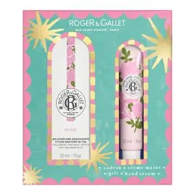 Coffret Rose Eau Parfumée 30ml & Crème Mains