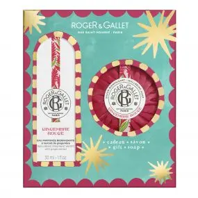 Coffret Gingembre Rouge Eau Parfumée 30ml & Savon