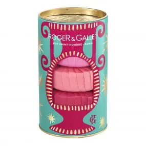 Coffret Trio Savons Fleur de Figuier, Gingembre Rouge & Rose