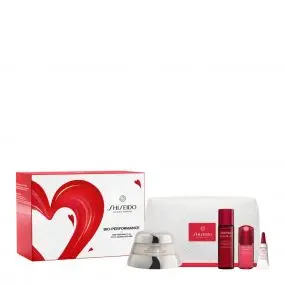 Coffret Rituel Global Anti-Âge Crème, Essence et Sérum Visage, Crème Yeux & Trousse 
