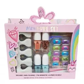 Coffret Dream Pop Vernis à Ongles, Séparateur d'Orteils & Faux Ongles 