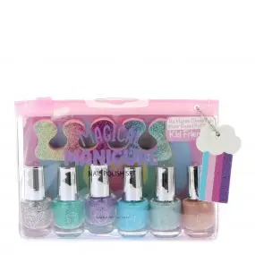 Trousse Magical Manicure 6 Vernis à Ongles & Séparateur d'Orteils 
