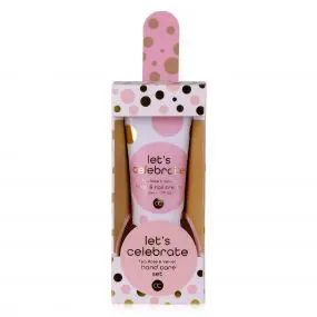 Coffret Let's Celebrate Crème Mains & Lime à Ongles 