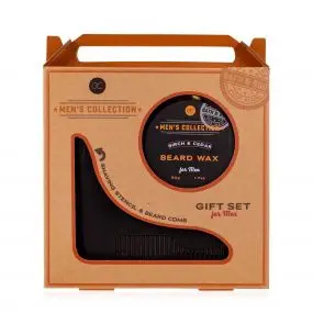 Coffret Men's collection   Cire à Barbe & Peigne 