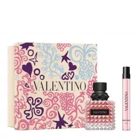 Coffret Born in Roma Donna Eau de Parfum 50ml & Format Voyage 