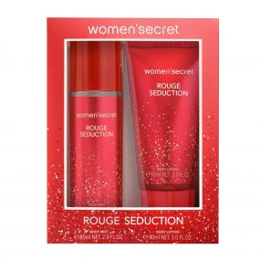 Coffret Rouge Seduction Brume Parfumée 85ml & Lait Corps 